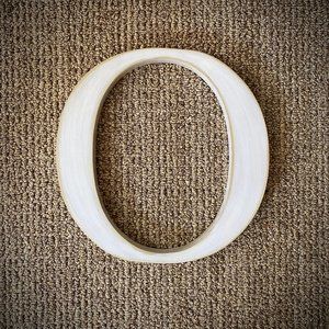 Pottery Barn Kids Resin Initial Letter "O"